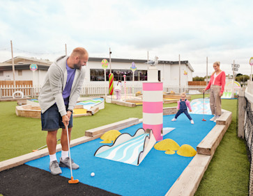 Everyone from tots to grandparents can have a go.