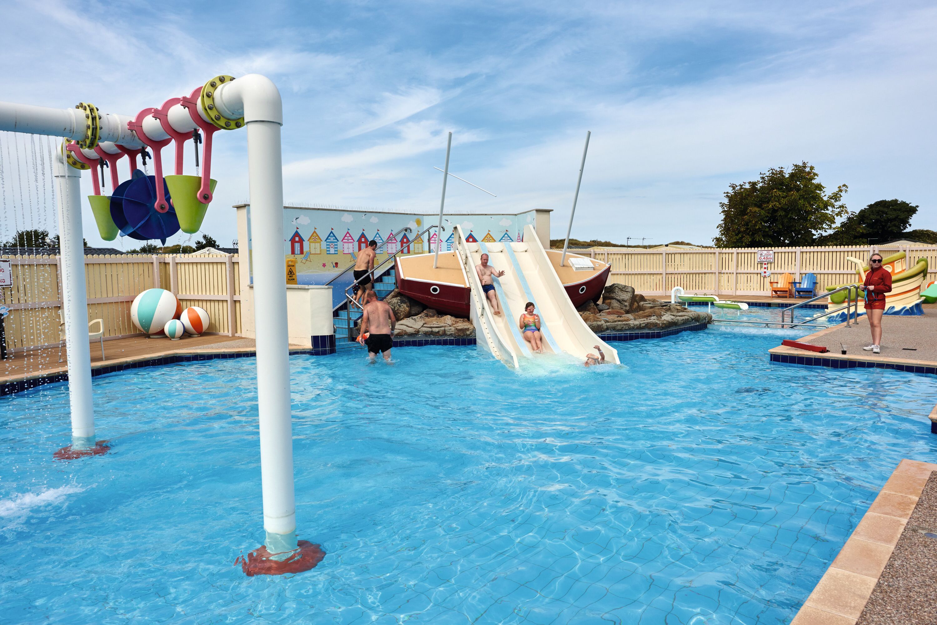 Outdoor pool at Presthaven
