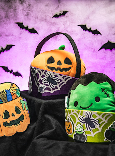 Create your own cute plushie in this Halloween activity