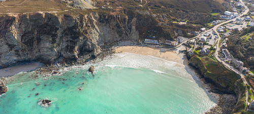 St Agnes from above