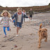 Enjoy the views from the beach with the whole family - dog included