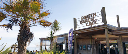 South Beach Cafe Terrace at Devon Cliffs