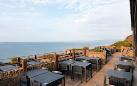 South Beach Cafe Terrace at Devon Cliffs