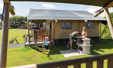 Safari tents at Haven.