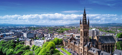 Glasgow from above