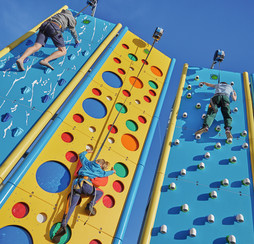 Climbing Wall at Kent Coast