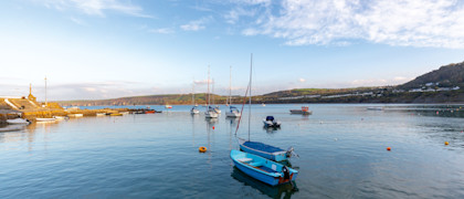 Views of New Quay Harbour at Quay West