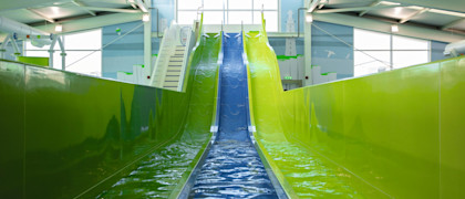 Fun indoor pools at Thornwick Bay
