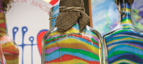 Halloween Sand Art