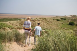 Walking the Gronant dunes