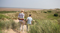 Walking the Gronant dunes