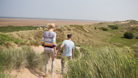 Walking the Gronant dunes