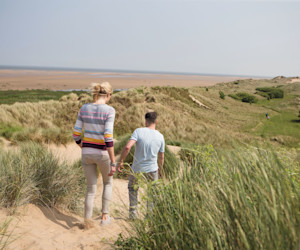 Walking the Gronant dunes