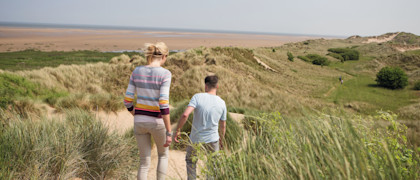 Walking the Gronant dunes