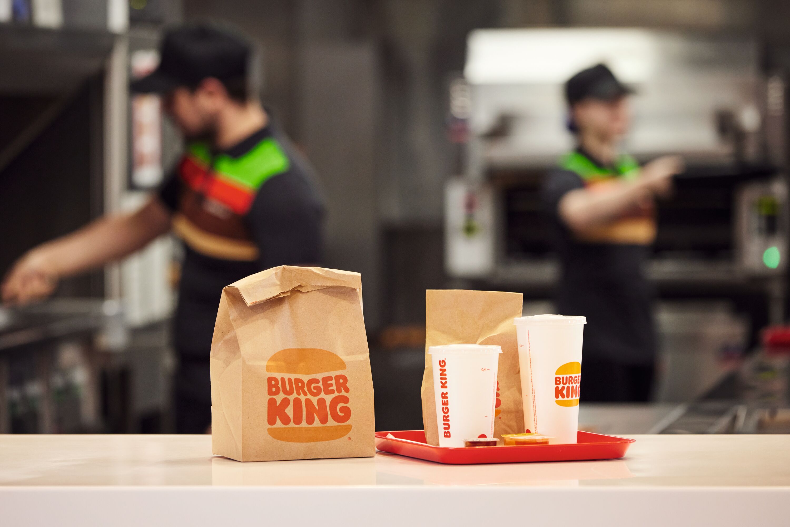 Click and collect at Burger King