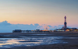 Nearby Blackpool South Beach at Marton Mere