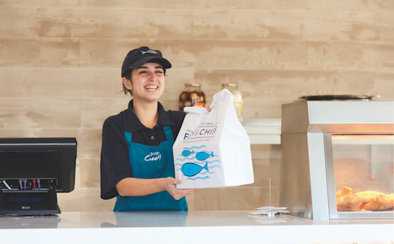 Image for On-park takeaway and visiting the minimarket