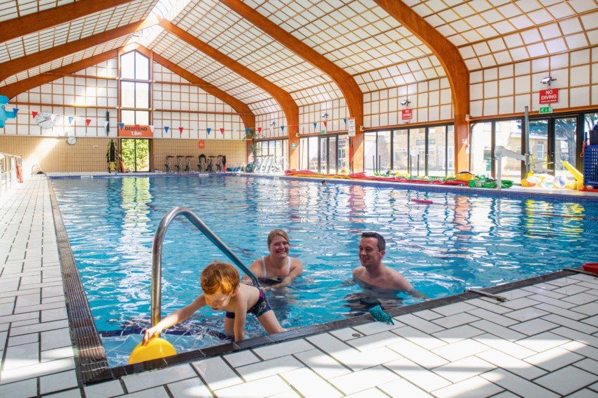 1. The indoor pool at Haven Skegness 