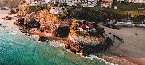 Newquay from above