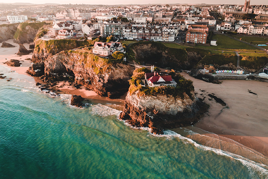 Newquay circular town walk 