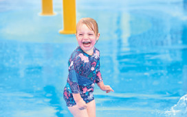 Splashing about at Greenacres
