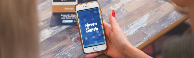 The Haven Serve app: food and drink at your fingertips