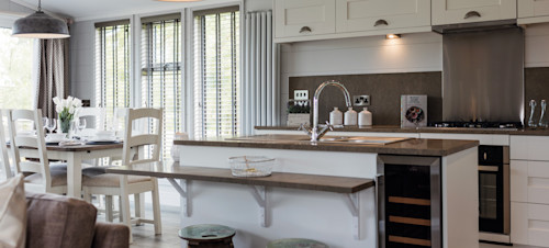 Representation of a kitchen in a Signature lodge