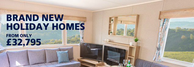 New holiday homes from £32,795. Terms apply.