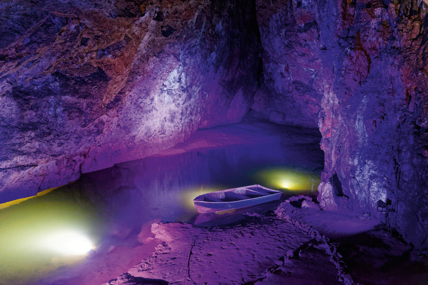 1. Explore Wookey Hole Caves