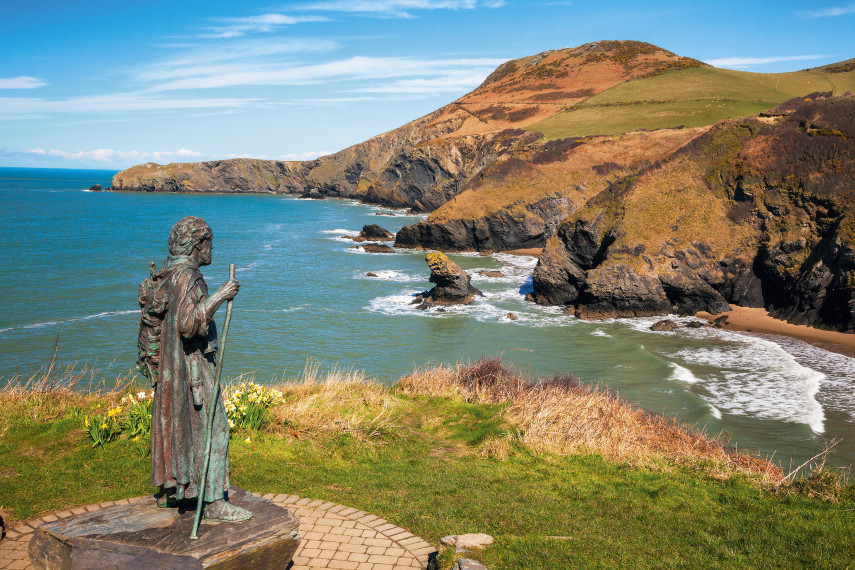 Llangrannog Beach, Llangrannog, Ceredigion