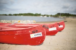 Canoes at Rockley Watersports