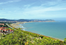 Colwyn Bay from above