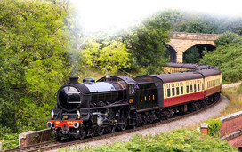 Train on North Yorkshire Moors Railway