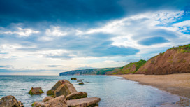 Filey Beach, Filey, Yorkshire