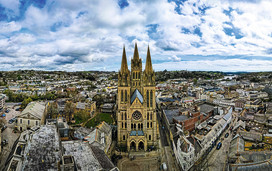 Truro from above