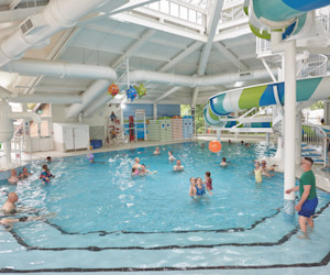 Indoor pool at Hopton