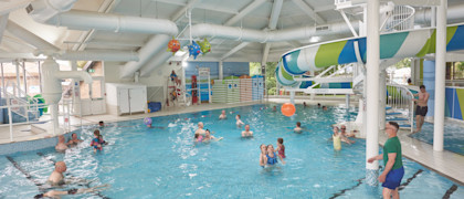 Indoor pool at Hopton