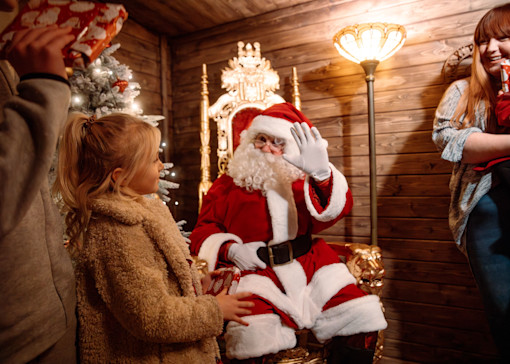 Book your Haven passes to Santa's Festive Fun Day near Edinburgh