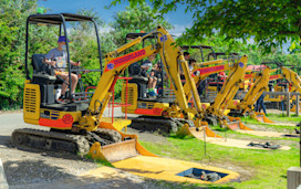 Get stuck in at Diggerland.