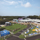 The view of the Adventure Village from above