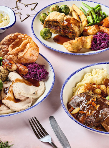 What festive food can I book?