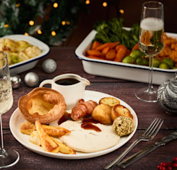 What festive food can I book?
