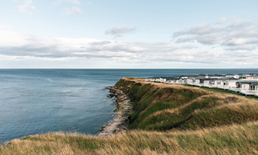 Berwick Holiday Centre is perched on its own headland.