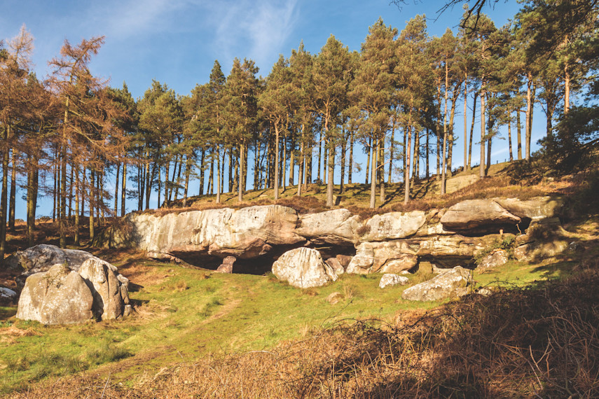 Holburn Grange and St Cuthbert’s Cave, Holburn