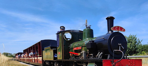 5. Take the tiny train