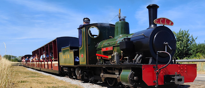 5. Take the tiny train