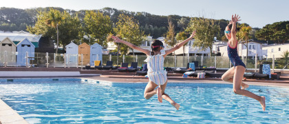 Outdoor pool at Littlesea