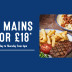 Haven Food & Drink offer- Enjoy two meals and two soft drinks for £18