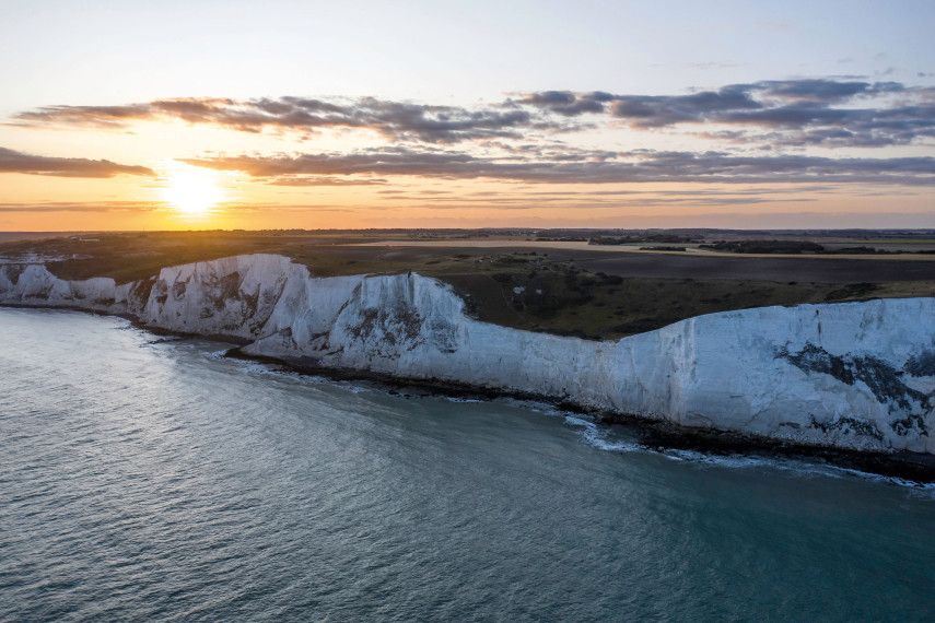 1. Stride along the White Cliffs of Dover