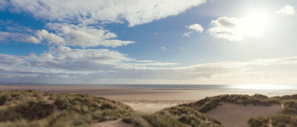 Blue Flag beach alongside Greenacres